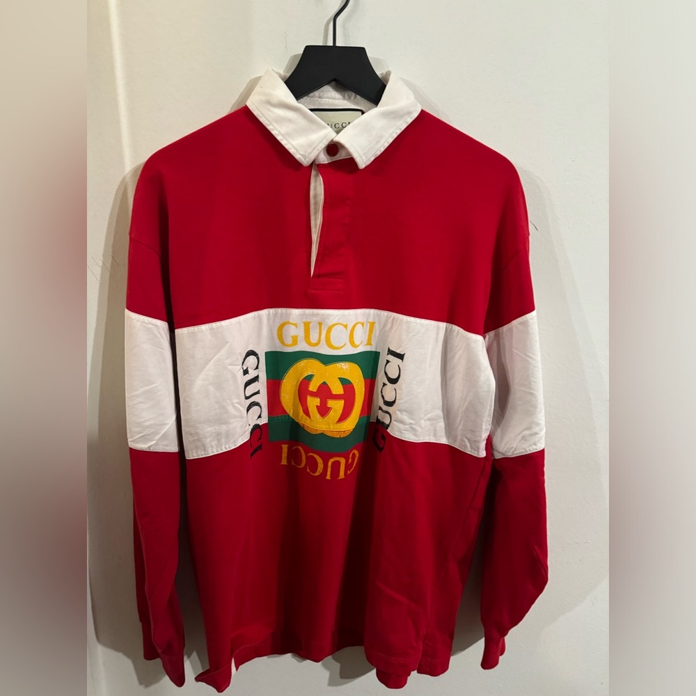 Gucci polo oversized